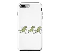 Funny Running Dinosaur T-Rex Runner Sarcastic Jogging T-Rex Case for iPhone 7 Plus/8 Plus
