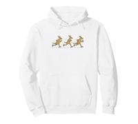 Funny Running Kangaroo Runner Sarcastic Jogging Kangaroo Pullover Hoodie
