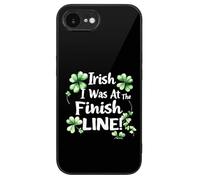 Funny Running St Patricks Race Printed Phone Case Cute Slim Glass Cellphone Protective Cover Unisex Compatible with iPhone 16/16 Plus/16 Pro/16 Pro Max/16 E