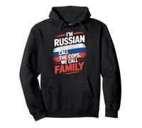 Funny Russia I'm Russian We Don't Call The Cops Pullover Hoodie