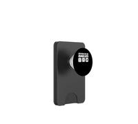 Funny RV Camping Just Here For The Hookups Vintage Motorhome PopSockets PopWallet for MagSafe