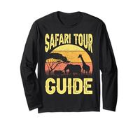 Funny Safari Tour Guide Costume- African Animals - Safari Long Sleeve T-Shirt