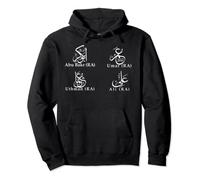 Funny Sahabah Abu Bakr Umar Uthman and Ali Companions Pullover Hoodie
