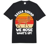 Funny Saiga Antelope Design Comfort Colors Adult Heavyweight T-Shirt