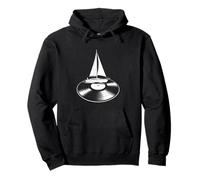 Funny Sailboat Vinyl Record Music Lover Sailing Pullover Hoodie