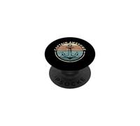 Funny Sailing Boating Sailor Boat Captain Awesome PopSockets Adhesive PopGrip