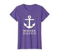 Funny Sailor Naval Gift Master Bates Anchor T-Shirt