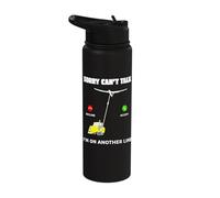 Funny Sailplane Quote Gliding Lover Glider Winch Launch Stainless Steel Insulated Water Bottle