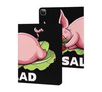 Funny Salad Slim Case Compatible with iPad 10th 9th 8th 7th Generation 2022 2021 2020 2019 Protective Cover Stand