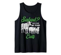 Funny Salad that’s What My Food Eats Carnivore Humor Tank Top