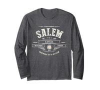 Funny Salem Local Witches Union 1692 Village Witch Wiccan Long Sleeve T-Shirt
