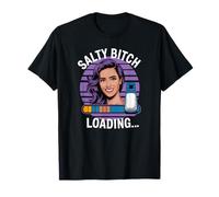 Funny Salty Bitch Design with Retro Humor and Sass Vibes T-Shirt