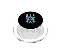 Funny Samurai Cyberpunk Warrior Saying Sarcastic PopSockets PopGrip for MagSafe