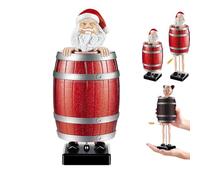 Funny Santa Cigarette Dispenser, Christmas Prank Santa Claus Cigarette Dispenser, Santa Claus Cigarette Cases & Dispensers, Perfect Gag Gift for Christmas Party, Home Decor (A)