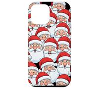 Funny Santa faces Crowd Case for Fun Christmas pattern art Case for iPhone 12 Pro Max
