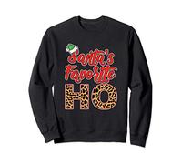 Funny Santa's Favorite Ho Dirty Naughty Christmas Gift Women Sweatshirt