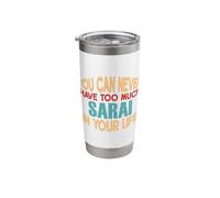 Funny Sarai Personalized Tshirt First Name Joke Item Stainless Steel Insulated Tumbler