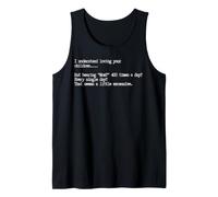 Funny Sarcasm Mom Understand Loving Your Children Parenting Tank Top