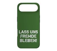 Funny Sarcasm T-Shirt - Lass Uns Stranger Stay Shirt Case for iPhone Air