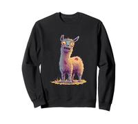 funny sarcastic animal zombie design llama alpaca Sweatshirt