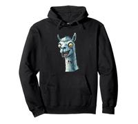 funny sarcastic animal zombie llama alpaca design Pullover Hoodie