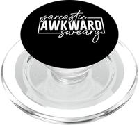 Funny Sarcastic Awkward Sweary PopSockets PopGrip for MagSafe