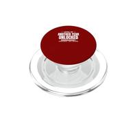 Funny Sarcastic Birthday Level Up Another Year Unlocked PopSockets PopGrip for MagSafe