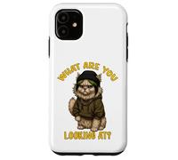 Funny Sarcastic Cat Lady Quote Humor Sassy Case for iPhone 11