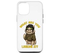 Funny Sarcastic Cat Lady Quote Humor Sassy Case for iPhone 12/12 Pro