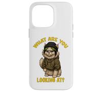 Funny Sarcastic Cat Lady Quote Humor Sassy Case for iPhone 14 Pro Max