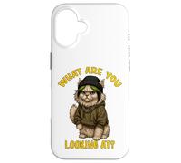 Funny Sarcastic Cat Lady Quote Humor Sassy Case for iPhone 16