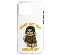 Funny Sarcastic Cat Lady Quote Humor Sassy Case for iPhone 16 Pro
