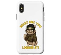 Funny Sarcastic Cat Lady Quote Humor Sassy Case for iPhone X/XS