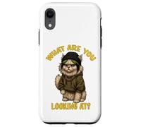 Funny Sarcastic Cat Lady Quote Humor Sassy Case for iPhone XR