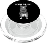 Funny Sarcastic Corgi Butt Behold The Fluff Dog PopSockets PopGrip for MagSafe