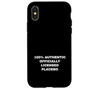 Funny Sarcastic Humour Designs Placebo Case for iPhone X/XS