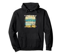 Funny Sarcastic Introverted Quote About Hating Small Talk Pullover Hoodie
