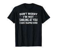 Funny Sarcastic Jokes For Men Snarky Humor Trapped Wind T-Shirt