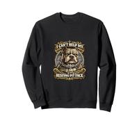 Funny Sarcastic Lovable Pet I can't help my resting pit face Sweatshirt