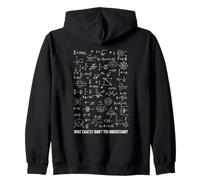 Funny Sarcastic Math & Science What Didn't You Understand Zip Hoodie
