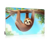 Funny Sarcastic Metal Tin Sign Bathroom Charming Sloth In The Jungle Tin Sign Man Cave Tin Sign Metal Home Bar Signs(30X40CM)