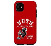 Funny Sarcastic Phrase Squirrel Gets A Nut Retro Design Case for iPhone 11