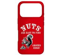 Funny Sarcastic Phrase Squirrel Gets A Nut Retro Design Case for iPhone 17 Pro