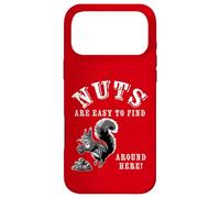 Funny Sarcastic Phrase Squirrel Gets A Nut Retro Design Case for iPhone 17 Pro Max