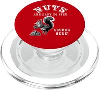 Funny Sarcastic Phrase Squirrel Gets A Nut Retro Design PopSockets PopGrip for MagSafe