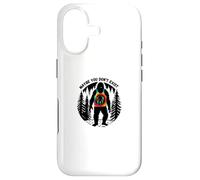Funny Sarcastic Sasquatch Maybe You Don't Exist Bigfoot Case for iPhone 17