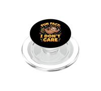 Funny Sarcastic Saying Fun Fact I Don't Care PopSockets PopGrip for MagSafe