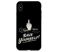 Funny Sarcastic Tops s 'Save Yourself' s Ironic Meme Case for iPhone XS Max