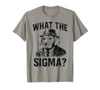 Funny Sarcastic What The Sigma Saying Ironic Meme Brainrot T-Shirt