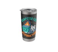 Funny Sarcastic Work Dumpster Fire Response Team Stainless Steel Insulated Tumbler